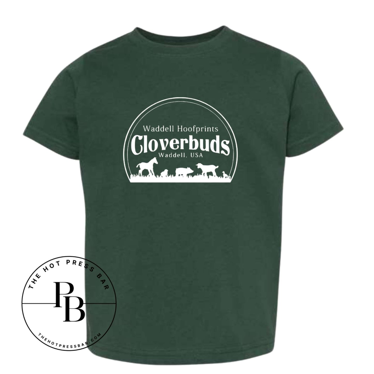 Cloverbuds Youth Unisex T-Shirt Green