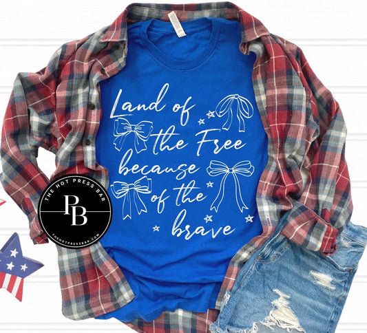 Land Of The Free (white)