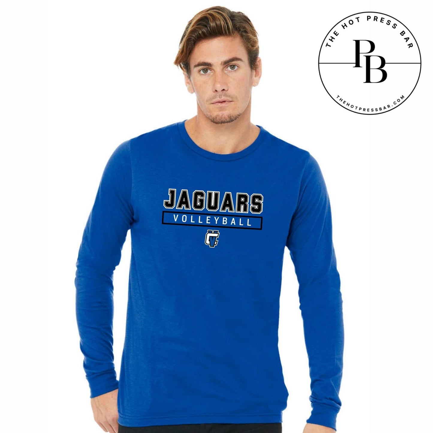 Jaguars Volleyball Royal Blue Long Sleeve