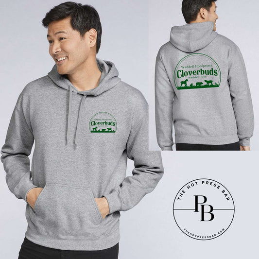 Cloverbuds Athletic Adult Hoodie FB