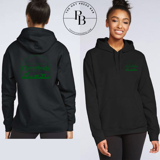 Cloverbuds Black Adult Hoodie FB