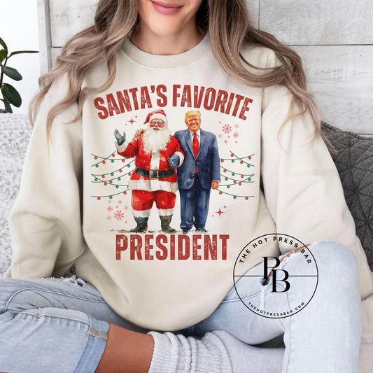 Santas Favorite President