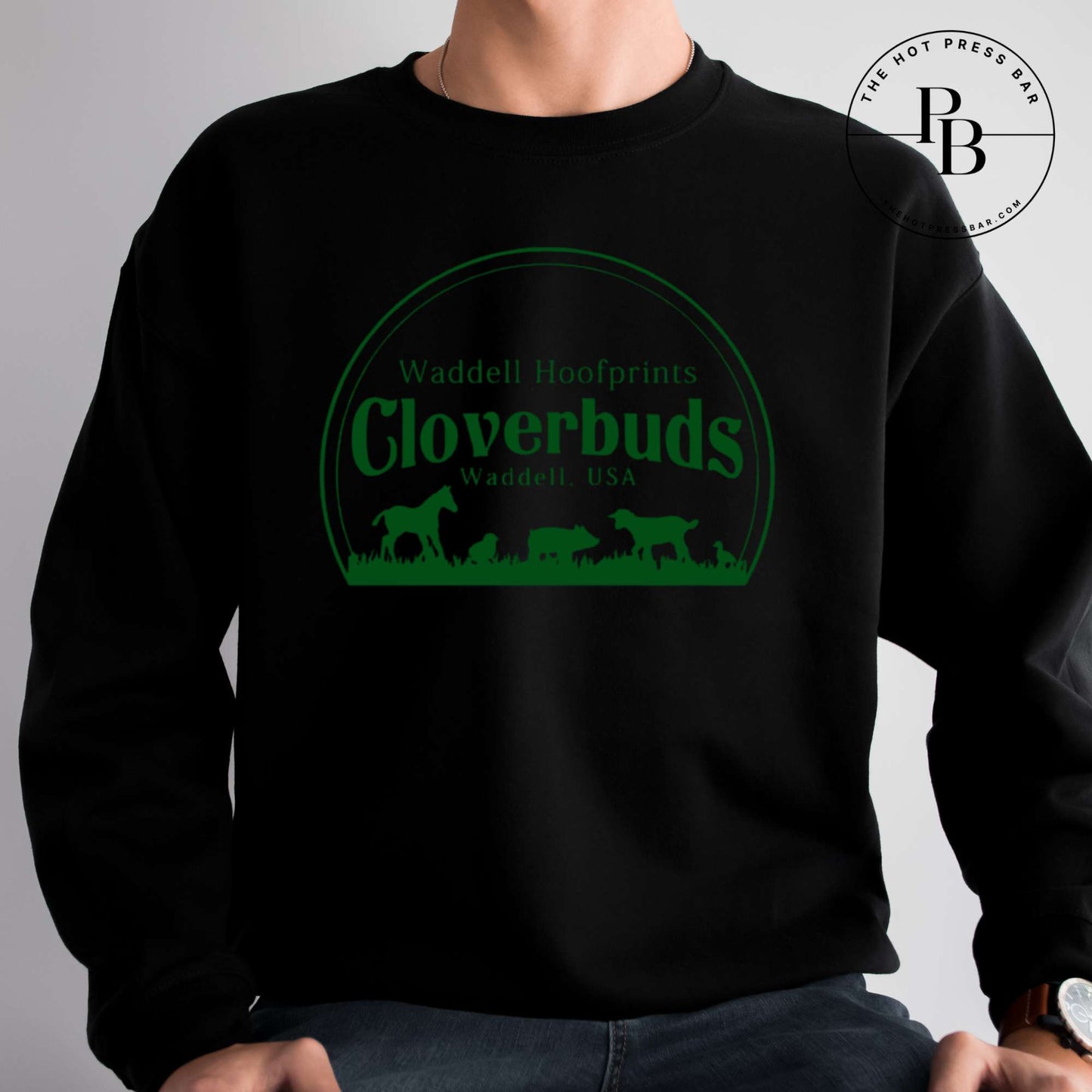 Cloverbuds Adult Fleece Crewneck
