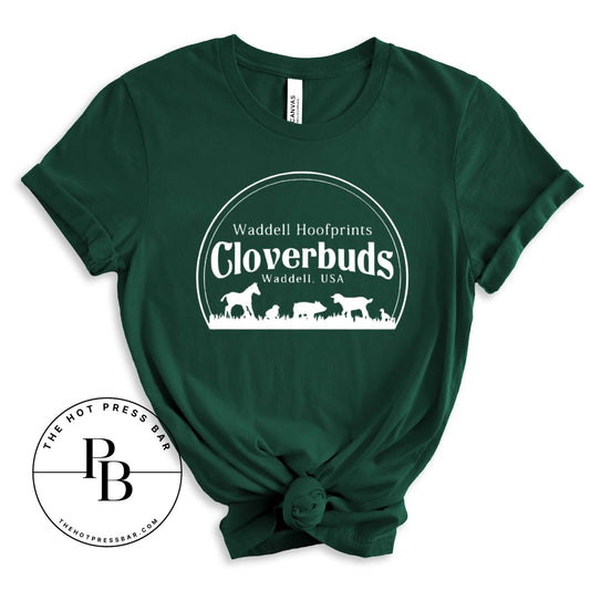 Cloverbuds Adult Green Unisex T-Shirt