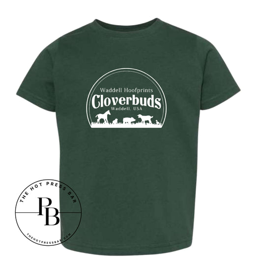 Cloverbuds Youth Unisex T-Shirt Green
