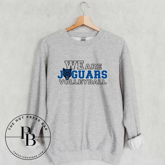 We Are Jaguars Gray Crewneck