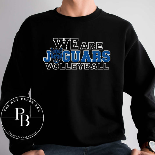 We Are Jaguars Black Crewneck