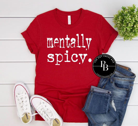 mentally spicy.