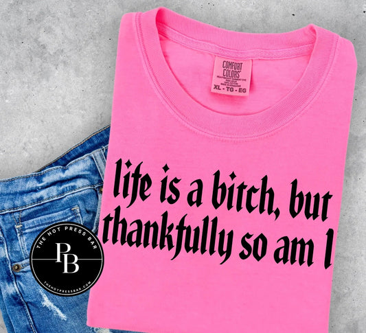 Life Is A Btch But Thankfully So Am I