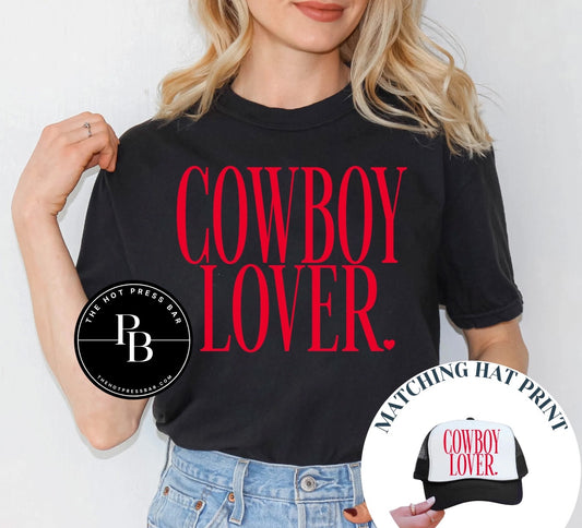Cowboy Lover (fire red ink)