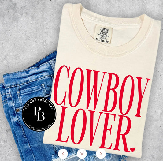 Cowboy Lover (fire red ink)