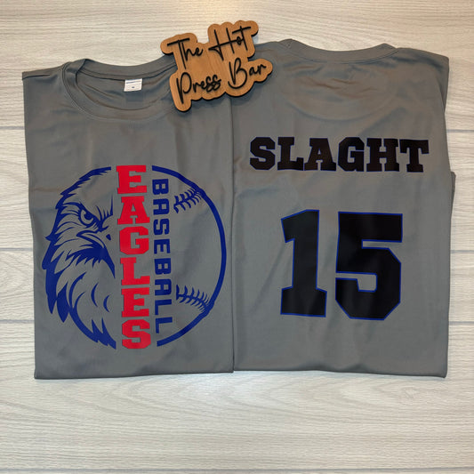 Eagles Baseball Dri Fit Custom