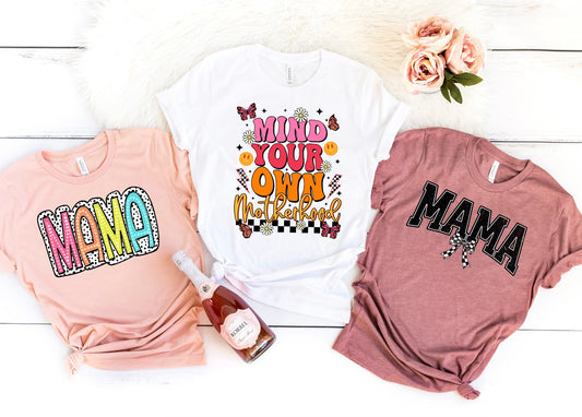 Mama Bundle (3 Unisex T Shirts)