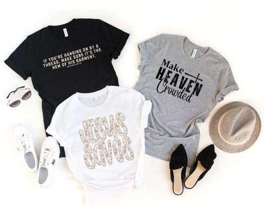 Religious Bundle (3 Unisex T Shirts)