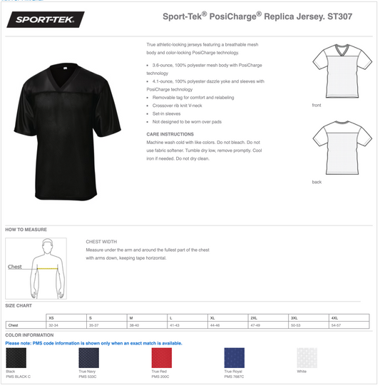 Men's Jersey Black