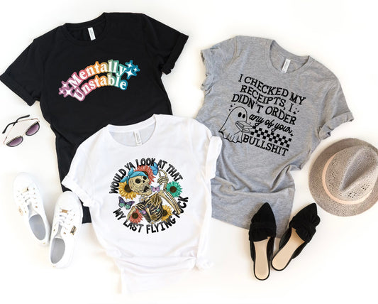 Sarcastic Bundle (3 Unisex T Shirts)