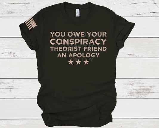 Conspiracy Theorist Friend